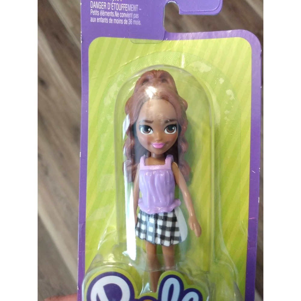POLLY POCKET 5pc Lot SHANI & FRIENDS Diverse Ethnic Fashion Dolls - Picture 4 of 7